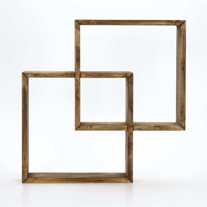 Hanah Home Estantería Decorativa de Madera Maciza Raf342